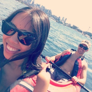 Michelle & Rome on Lake Union