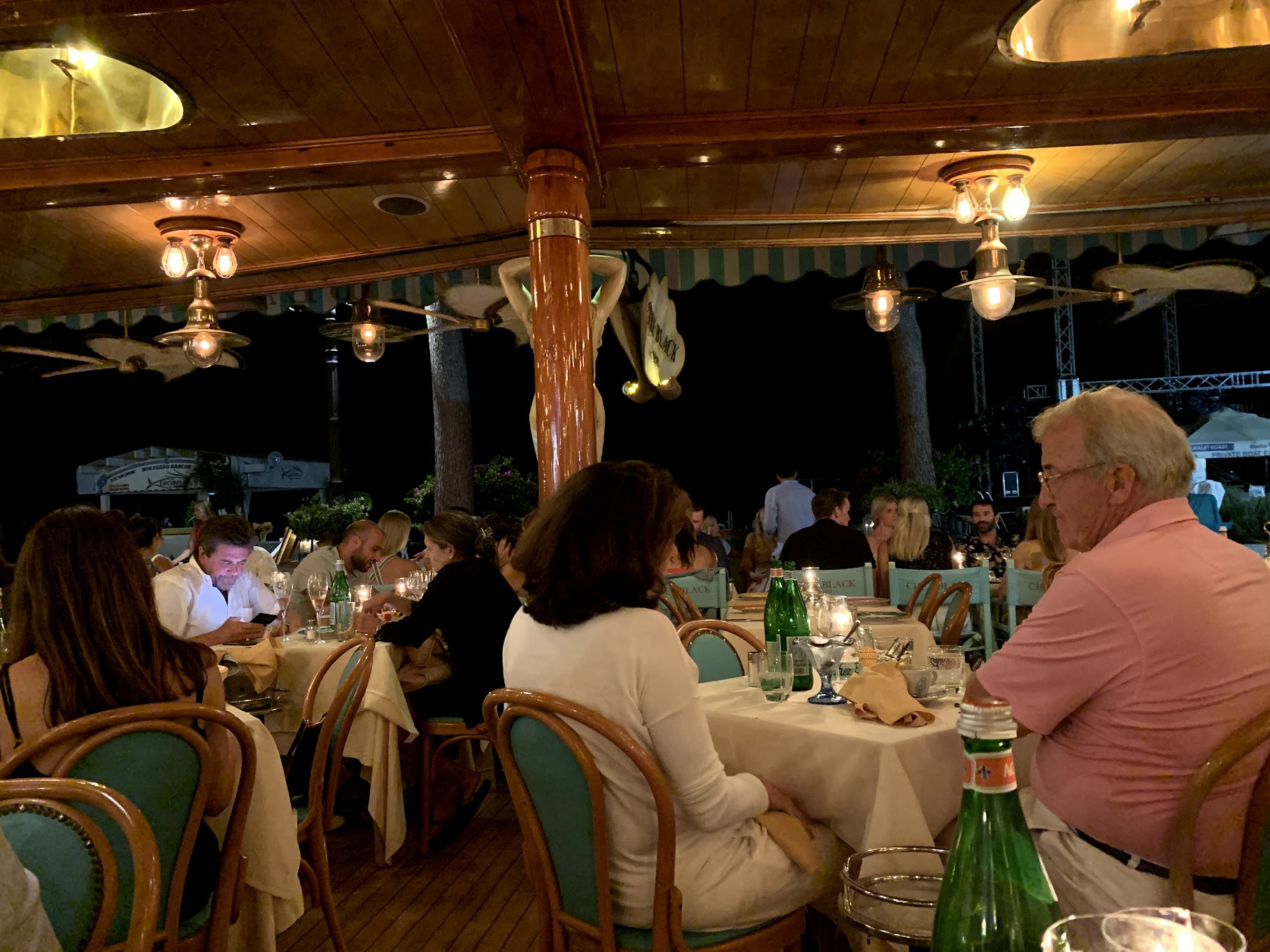 chez black menu positano italy